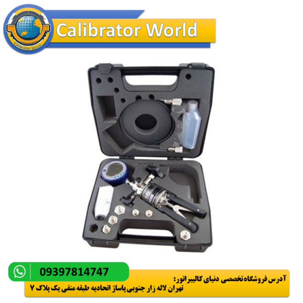 پمپ دستی پنوماتیک Druck PV212 با قابلیت فشار بالا تا 15000 psi