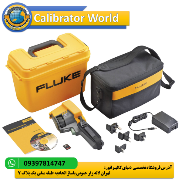 تصویرگر حرارتی Fluke Ti25 - ابزار عیب‌یابی با فناوری IR-Fusion® و دقت حرارتی 0.10°C