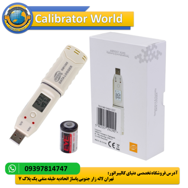 دیتالاگر دما و رطوبت محیطی BENETECH GM1365