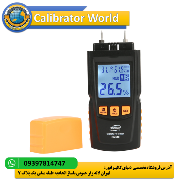 رطوبت سنج نفوذی چوب و کاغذ بنتک BENETECH GM610