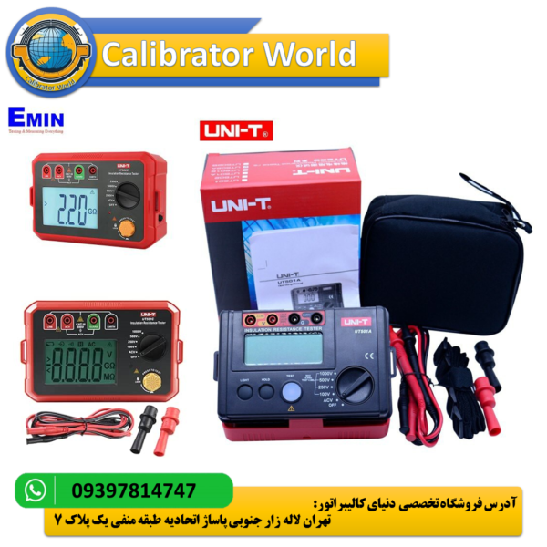 میگر دیجیتال یا تست عایق و تدوام یونیتی مدل UNI-T UT501C