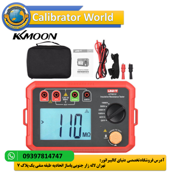 میگر دیجیتال یا تست عایق و تدوام یونیتی مدل UNI-T UT501C