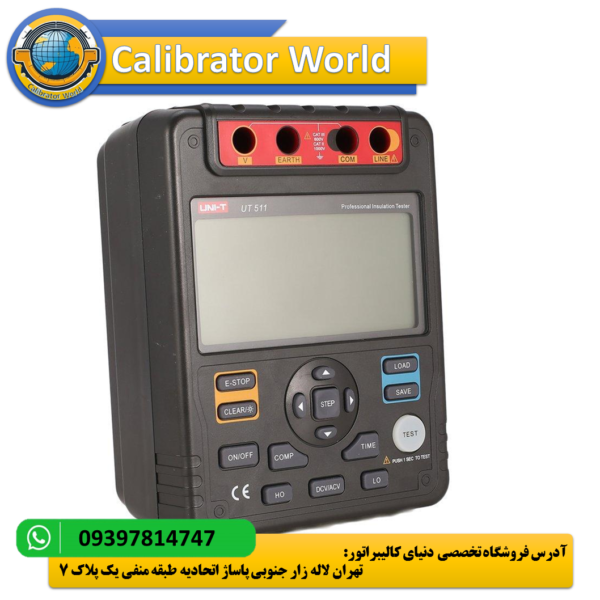میگر و تستر عایقی دیجیتال یونیتی UNI-T UT511