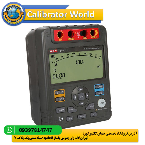 میگر و تستر عایقی دیجیتال یونیتی UNI-T UT511