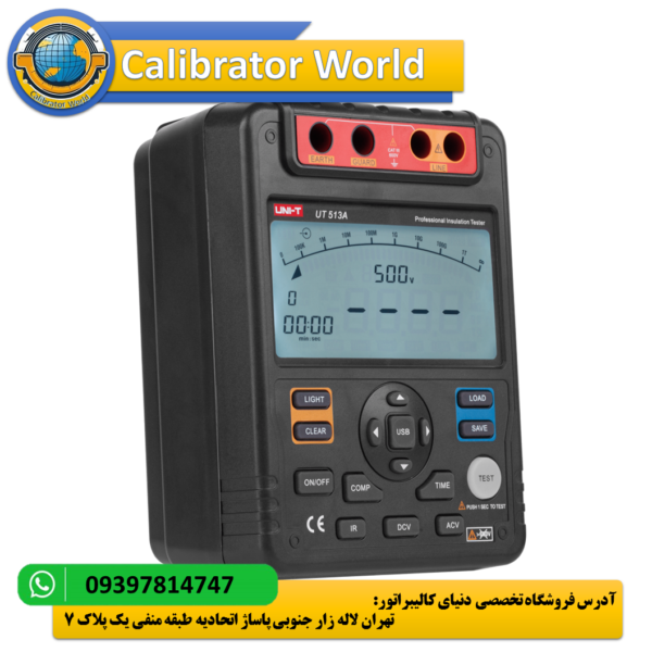 میگر 5KV دیجیتال یونیتی مدل UNI-T UT513A