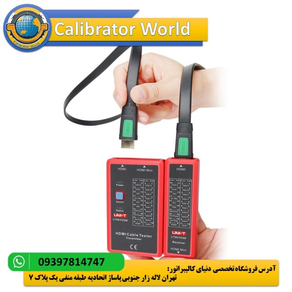 تستر شبکه UNI-T UT681L با طراحی مقاوم و نمایشگر LED، ابزاری ایده‌آل برای تست کابل‌های شبکه و تلفن در محیط‌های صنعتی و تعمیرات