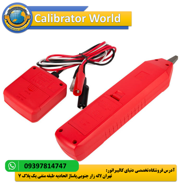 ردیاب کابل UNI-T UT682 در حال استفاده در پروژه ساختمانی برای ردیابی کابل‌های برق