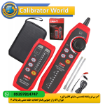 ردیاب کابل UNI-T UT683Kit با نمایشگر LCD رنگی و دقت تشخیص ±5 سانتی‌متر، در حال اسکن کابل‌های الکتریکی