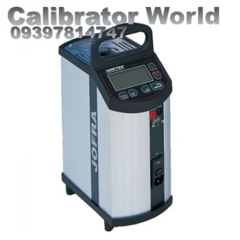 کالیبراتور دمای قابل حمل JOFRA CTC-650A با بلوک کالیبراسیون و صفحه نمایش