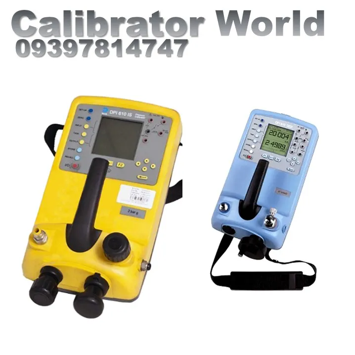 کالیبراتور فشار حرفه‌ای و قابل حمل Druck DPI 610 در محیط کار صنعتی