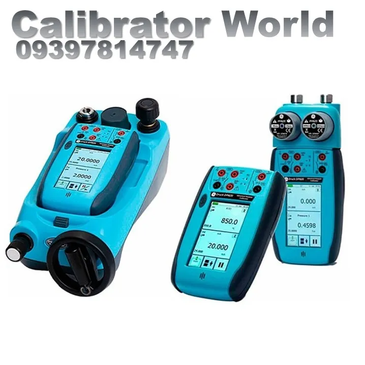 کالیبراتور فشار چندکاره Druck DPI 620 با صفحه نمایش لمسی در محیط صنعتی