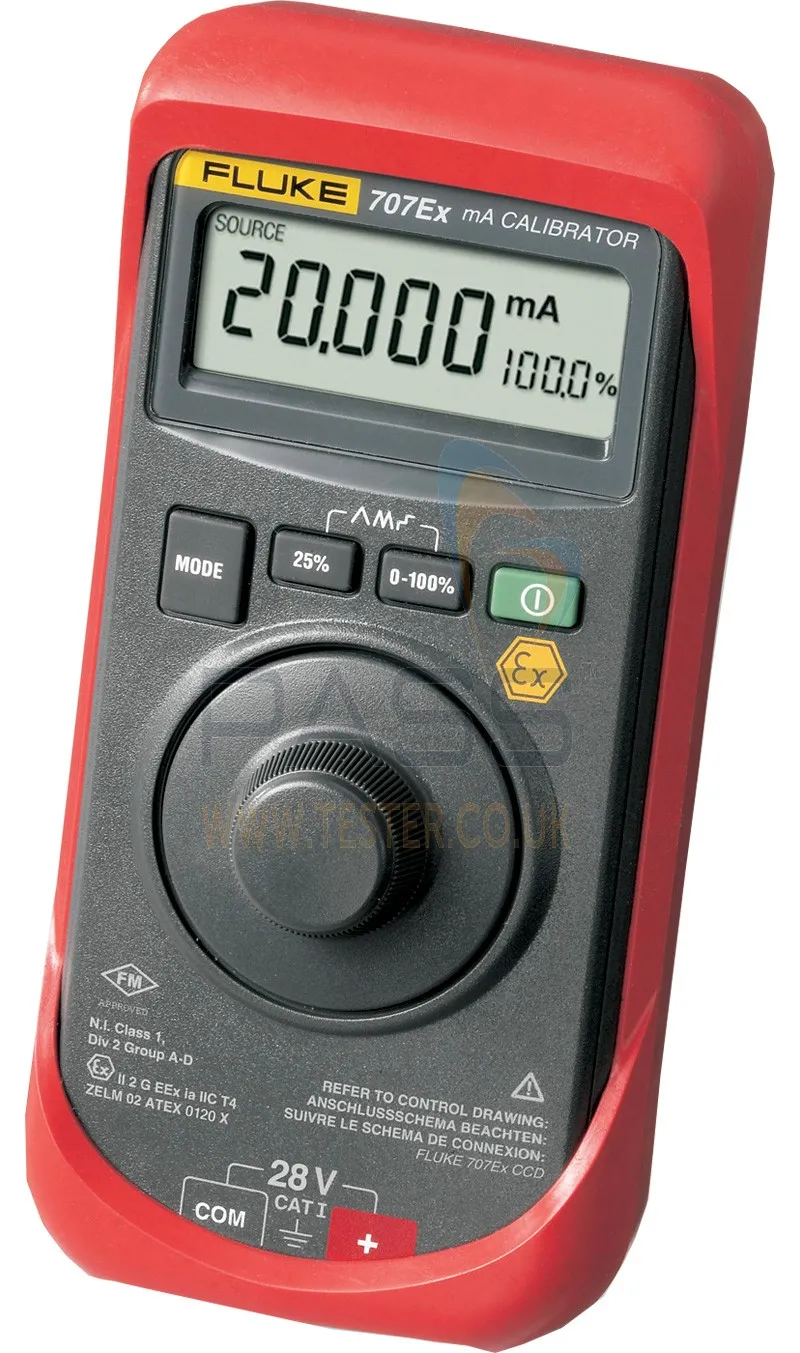 کالیبراتور حلقه Fluke 707EX