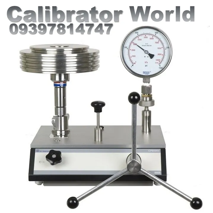 ددویت تستر Budenberg CPB3800 با وزنه‌های کالیبراسیون و واحد پایه