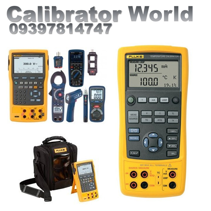کالیبراتور Fluke 754 | کالیبراسیون HART، فشار، دما و سیگنال‌های الکتریکی