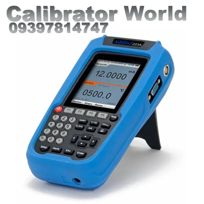 کالیبراسیون ترانسمیتر فشار با استفاده از کالیبراتور Additel 223A و ماژول فشار دیجیتال