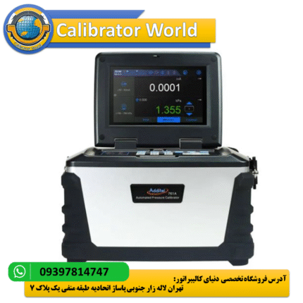 کالیبراتور فشار خودکار Additel ADT761A با صفحه نمایش لمسی و پورت‌های اتصال