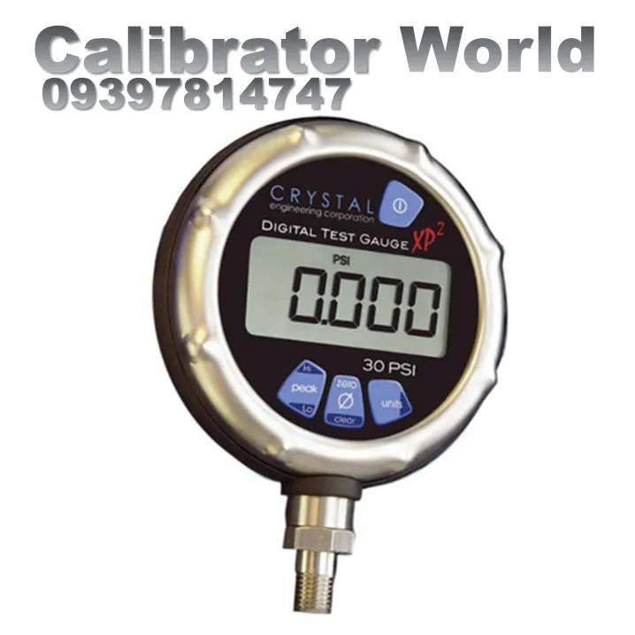 تست گیج reading کریستال XP2i 30psi | گیج فشار دیجیتال با دقت 0.1% ریدینگ