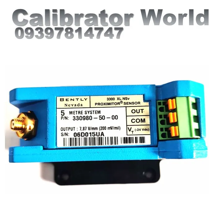 سنسور اصلی Bently Nevada 330980-50-05 Proximitor Sensor 3300 XL NSv برای اندازه‌گیری ارتعاش و موقعیت در کمپرسورها